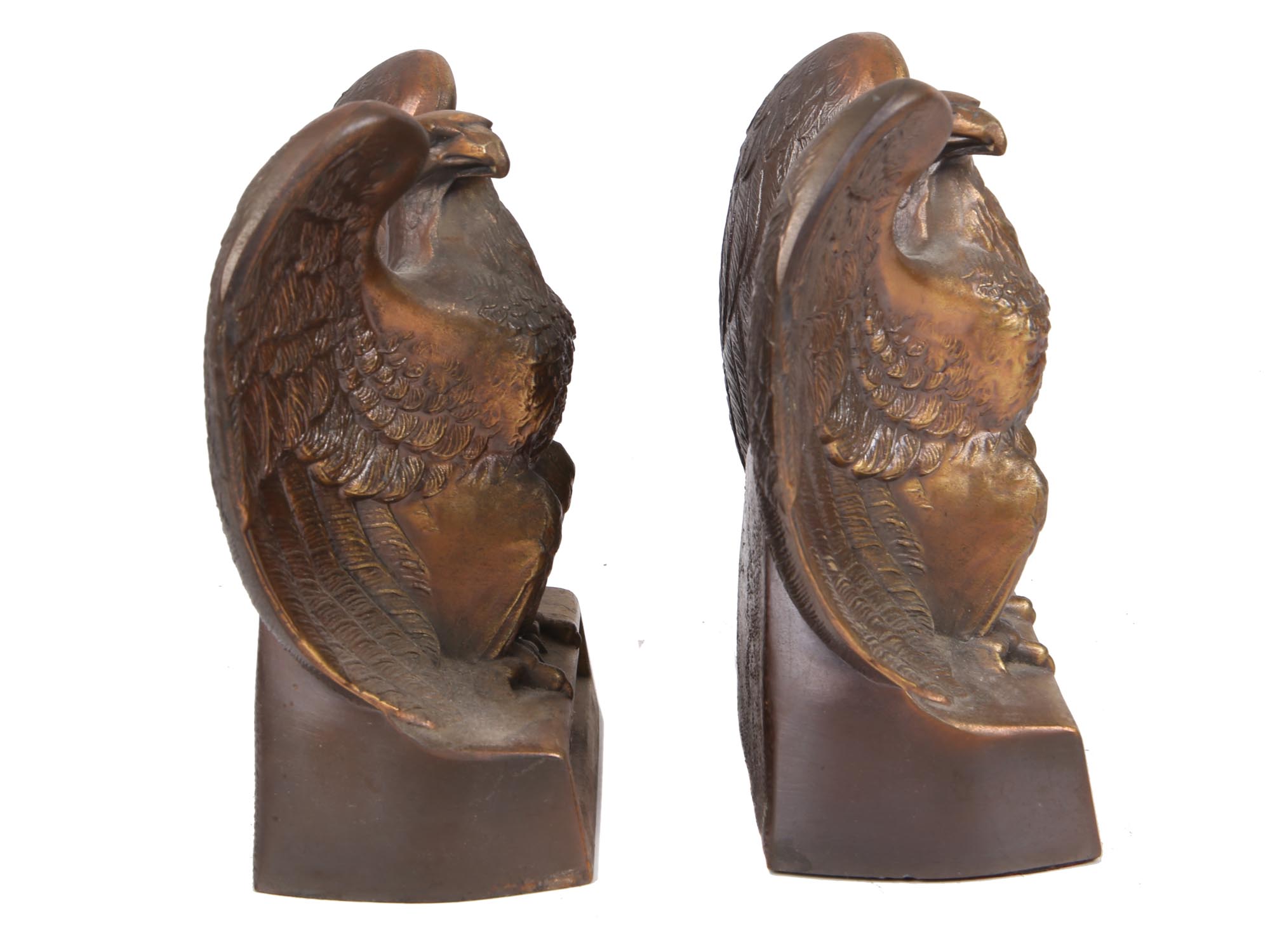 AMERICANA DESK DECOR ITEMS EAGLE 1776 BOOKENDS PIC-3